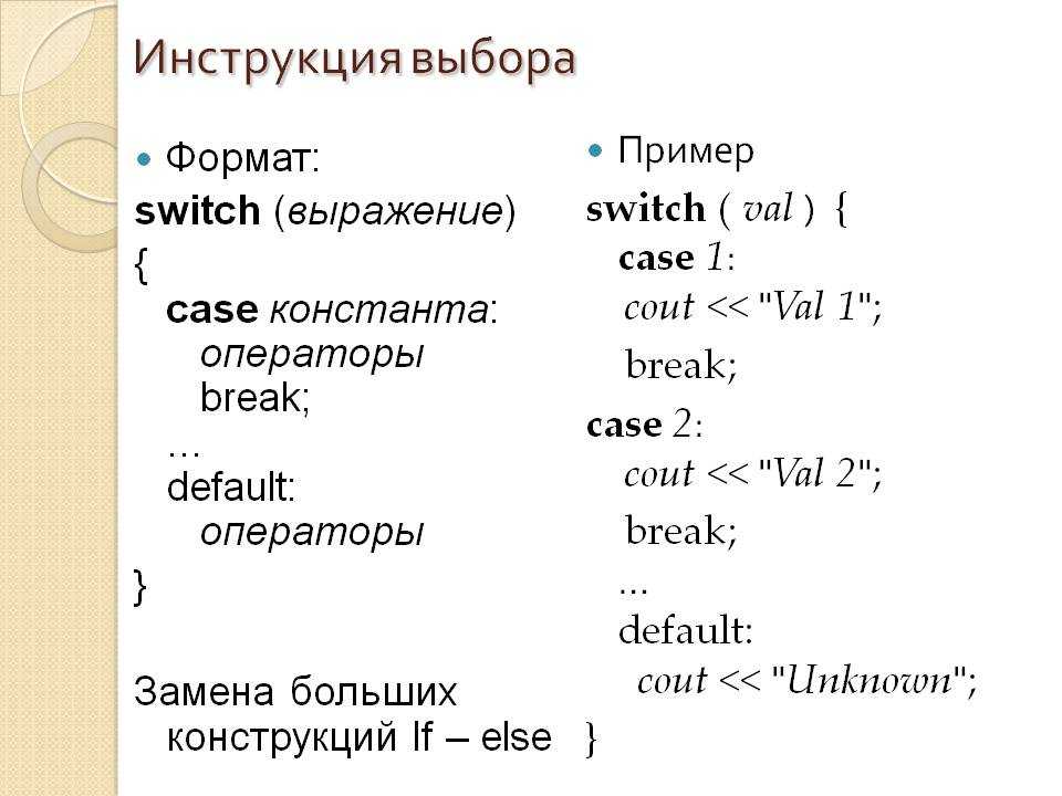 Си попроще. Оператор Switch Case c++. Оператор Switch Case в c#. Оператор свитч в си. Конструкция Switch Case си.