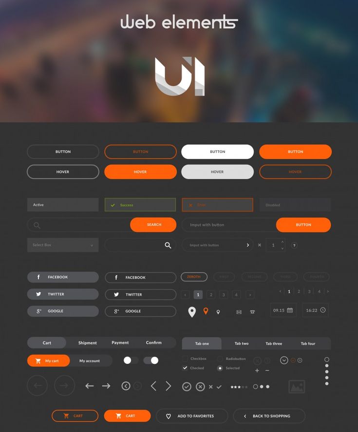 Ui Kit Psd Free Ui Kits Freebiesbug