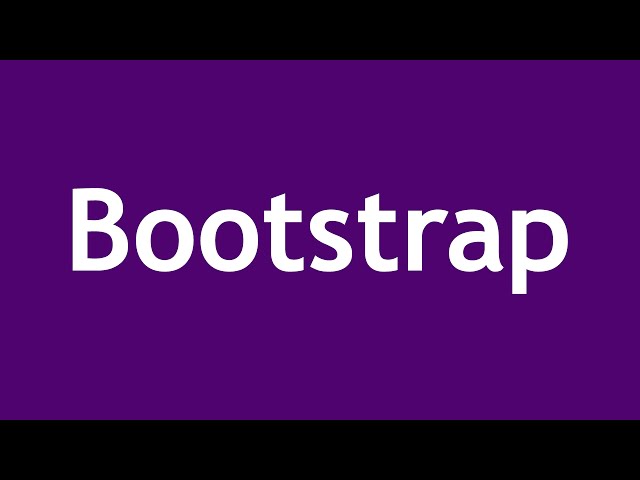 Фреймворк bootstrap требует элемента контейнера при использовании системы сетки