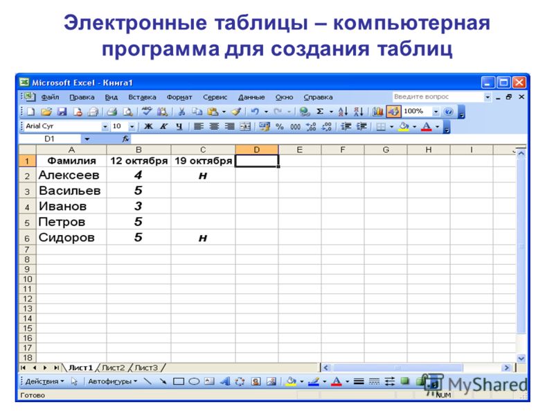 Создать таблицу по картинке онлайн