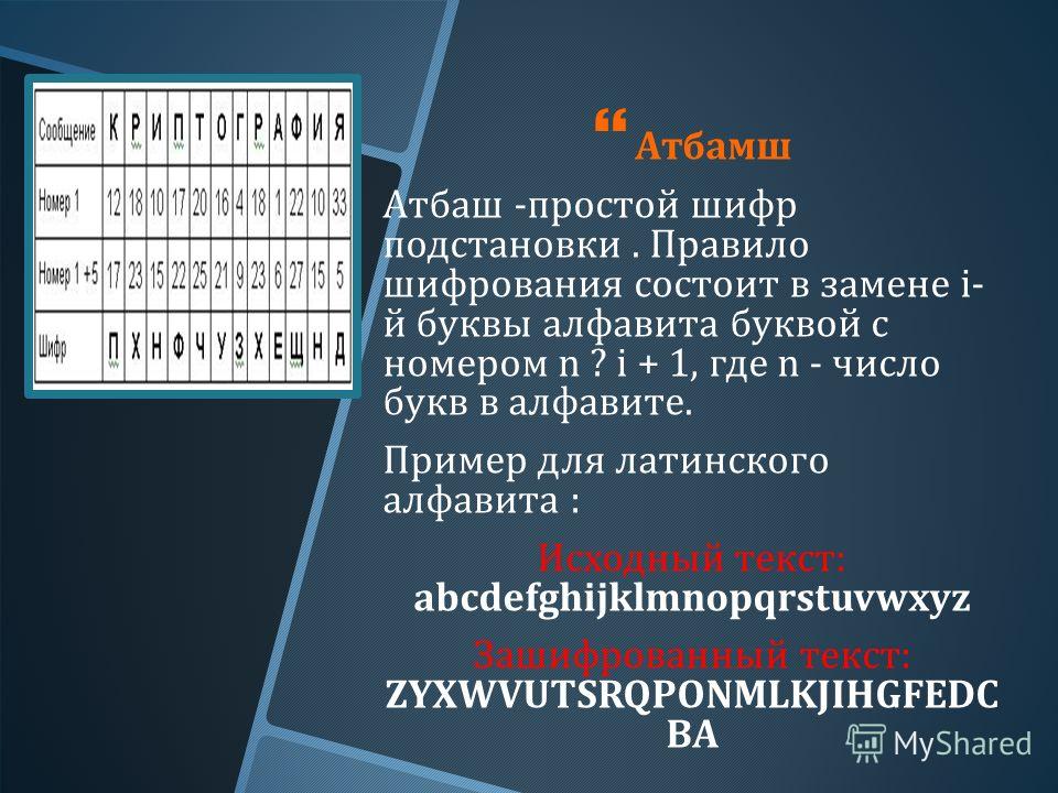 Криптография расшифровать. Атбаш криптография. Шифр Атбаш на русском. Метод шифрования Атбаш. Атбаш русский алфавит.