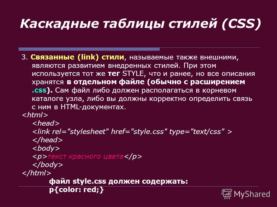 Как Использовать Стили В Html