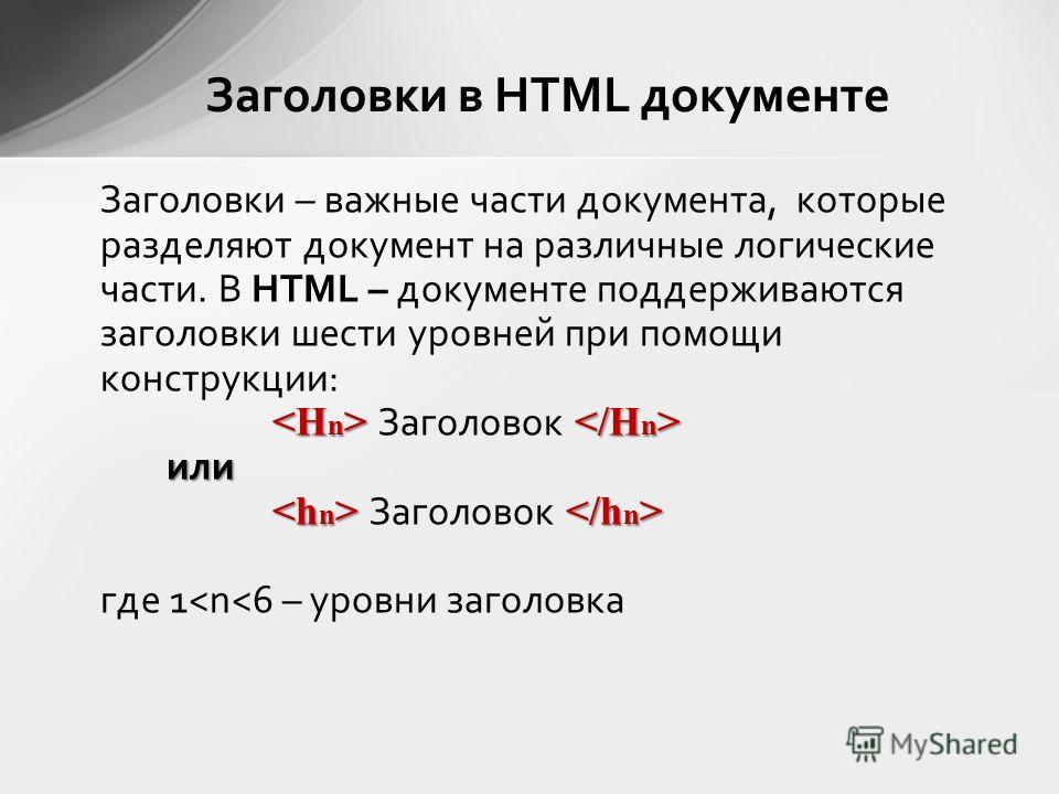 Тег заголовок html документа. Заголовок в html. Структура заголовка html-документа. Элементы для заголовков html-документа. Части документа.