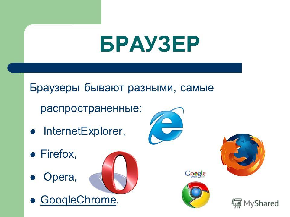 Презентация на тему браузеры по информатике