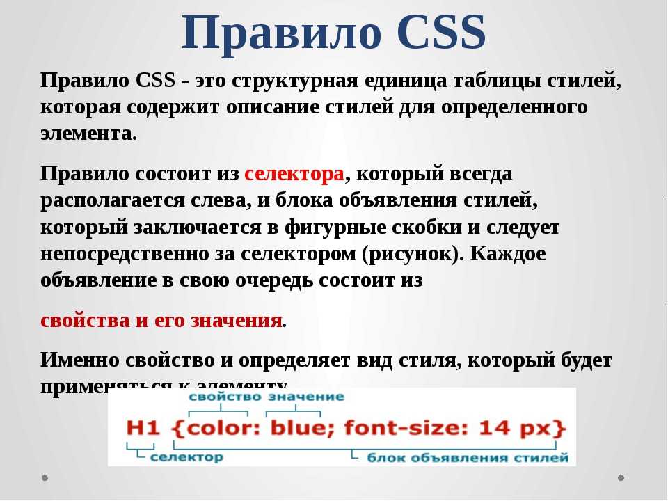 Свойства css для картинки