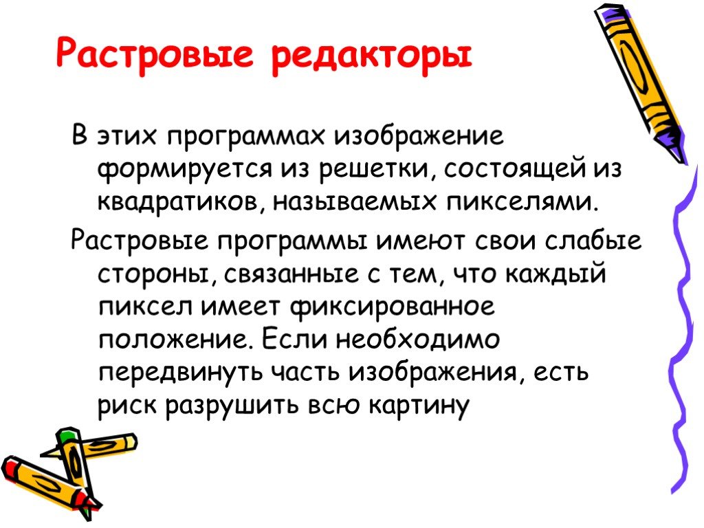 Программы для обработки растровых изображений список