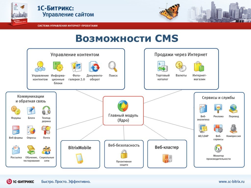 Что такое cms презентация