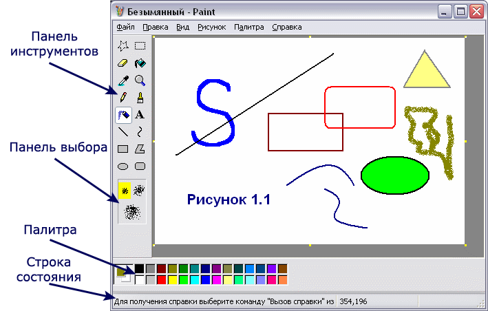 Какими операциями можно преобразовать рисунок в paint