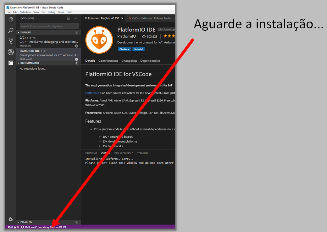 Visual Studio и PLATFORMIO ide. Почему не устанавливается Visual Studio. PLATFORMIO Atom. PLATFORMIO Terminal. Script broextension gen