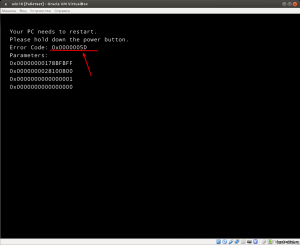 ошибка 0x0000005d