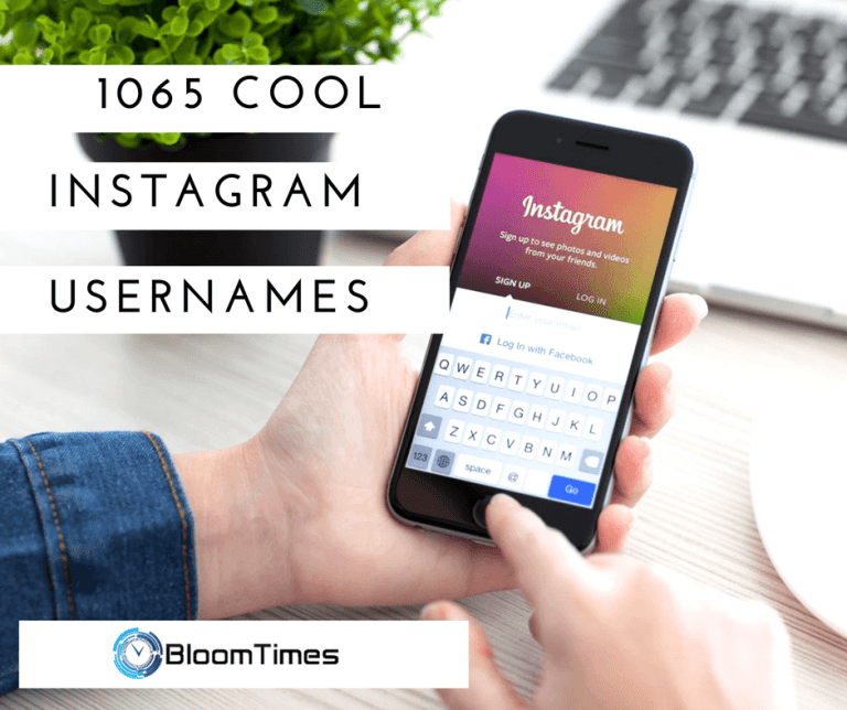 , 1065 Cool Instagram Names for Girls and Guys- Updated 2020