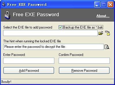 Free Exe Password