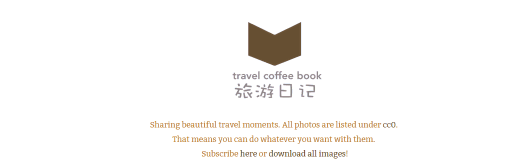 Travel Coffee Book