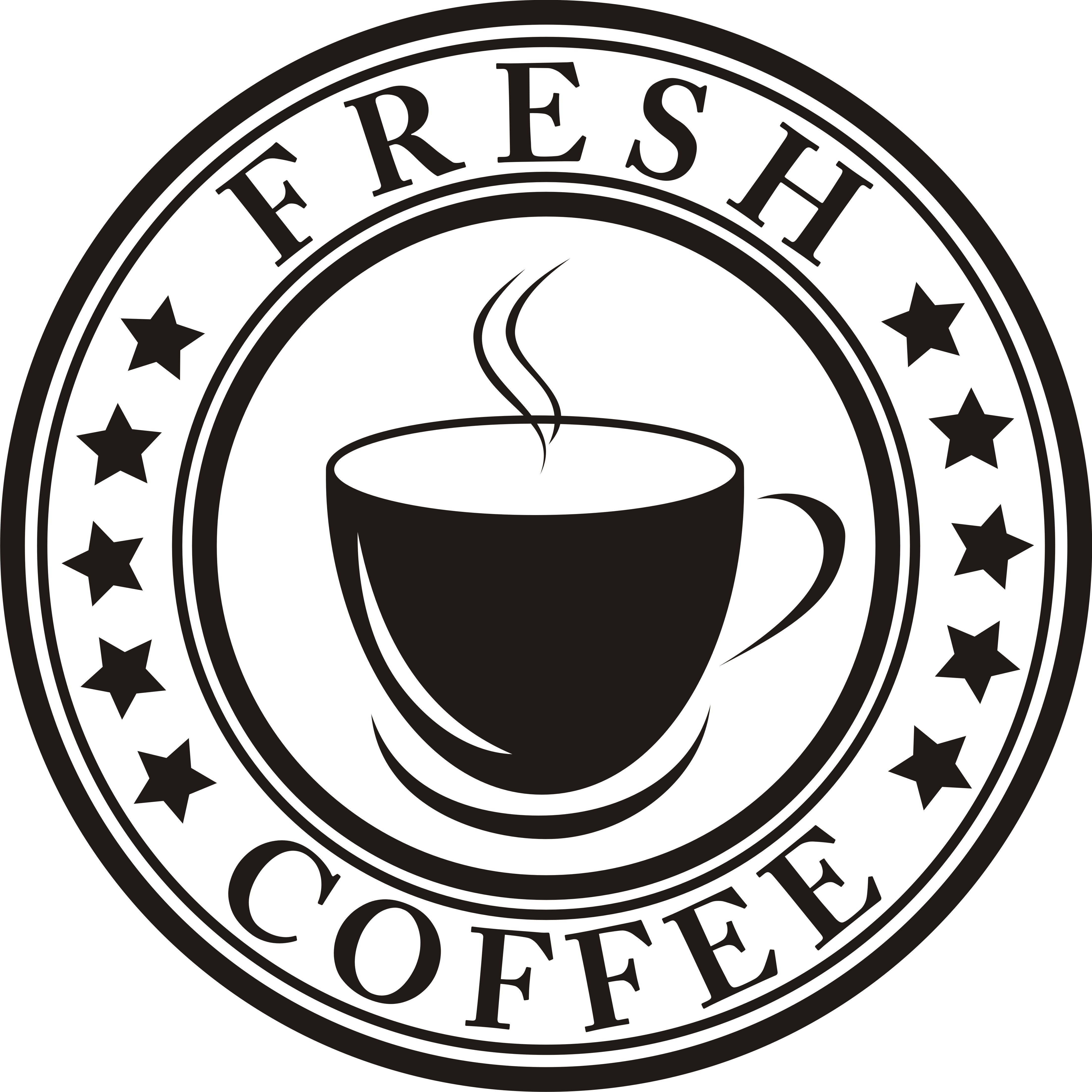 Бариста красноярск. Логотип кофе. Логотип кофейни. Логотип кофейни круглый. Круглый логотип кофе.