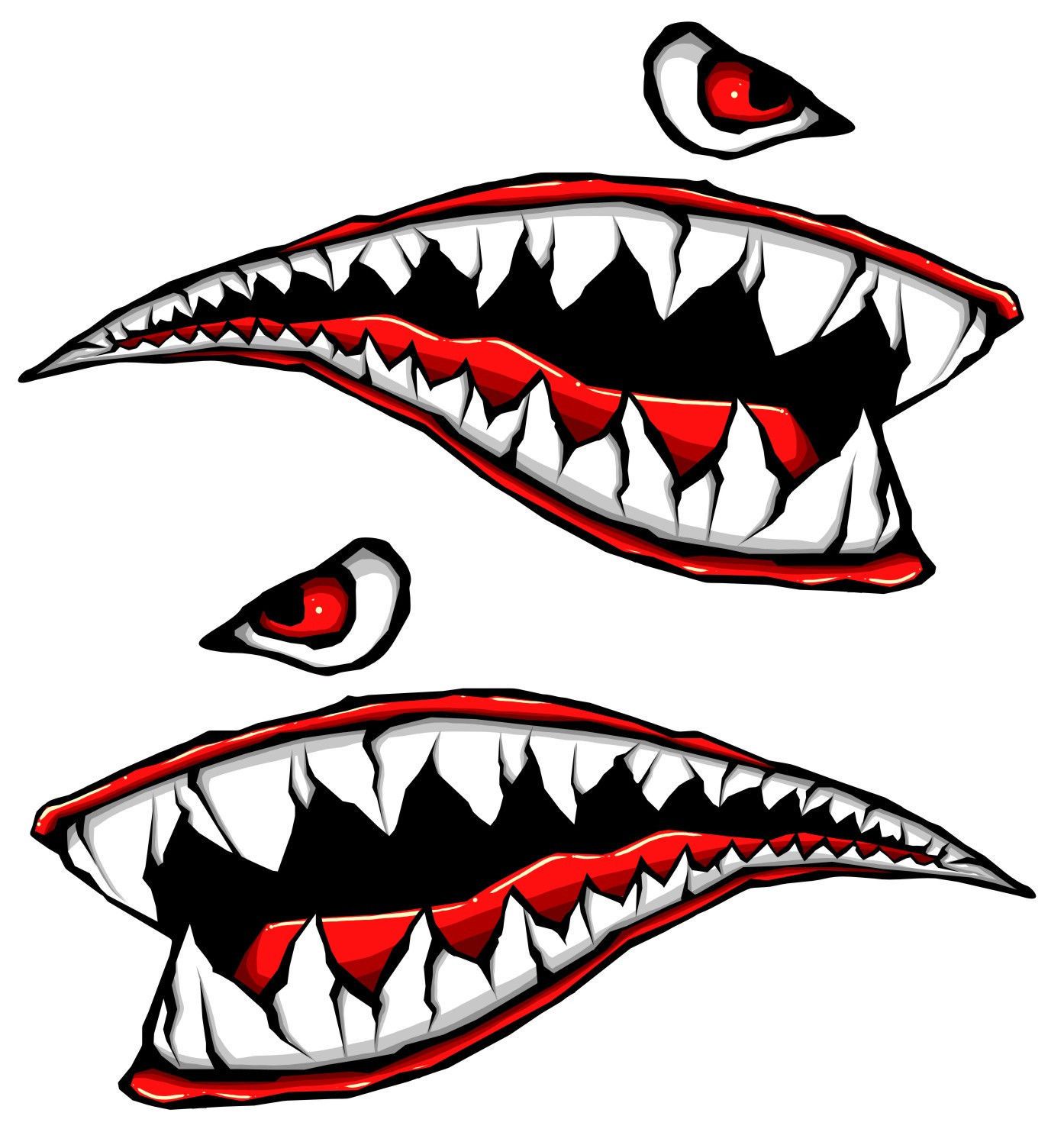 Зубы акулы на авто