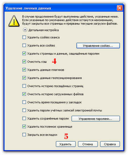 Очистка процедурного кэша sql