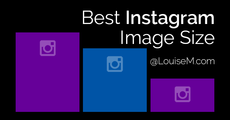 What’s the Best Instagram Image Size? Infographic 