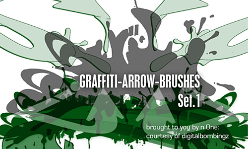 DB Graffiti Arrow-Brush Pack