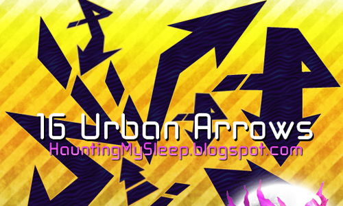 16 Urban Arrow Brushes