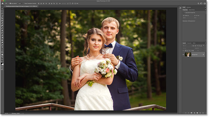 A third image that will have a layer mask applied in Photoshop