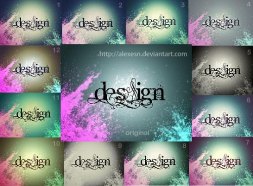 Работа с текстом - красивая надпись в фотошопе 17