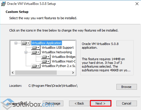 Особенности установки настройки Virtualbox на Windows 10