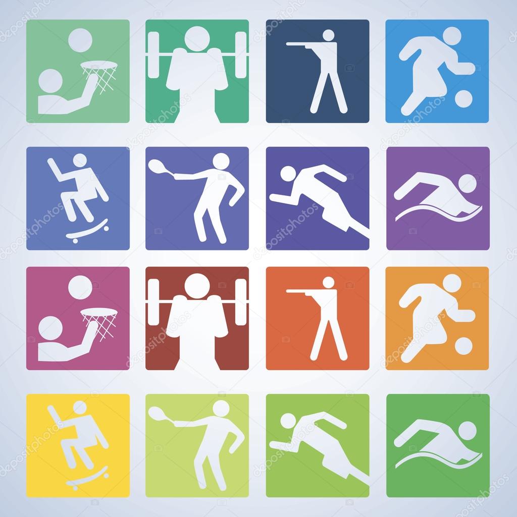 Пиктограммы Олимпийских видов спорта