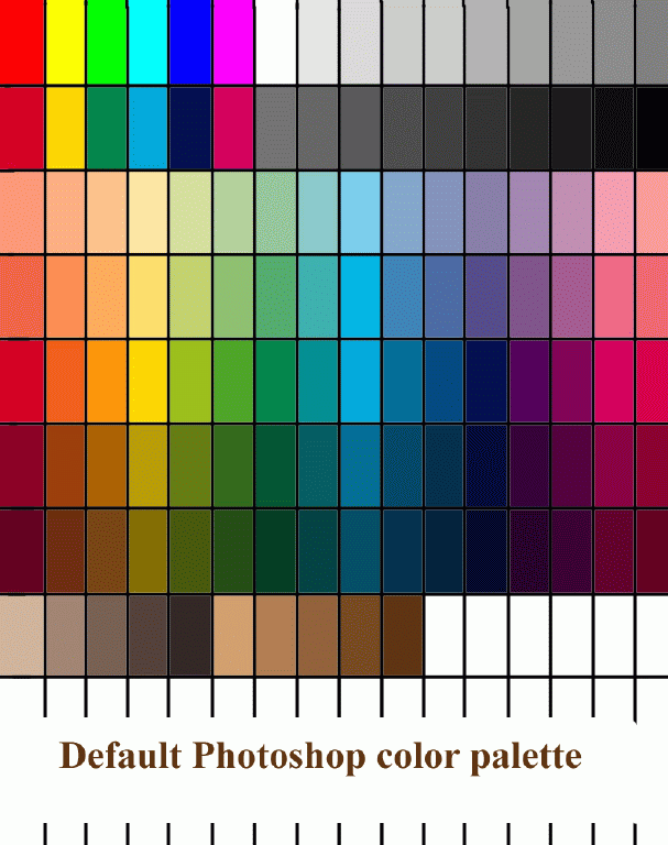 Размер картинки с 16 цветной палитрой
