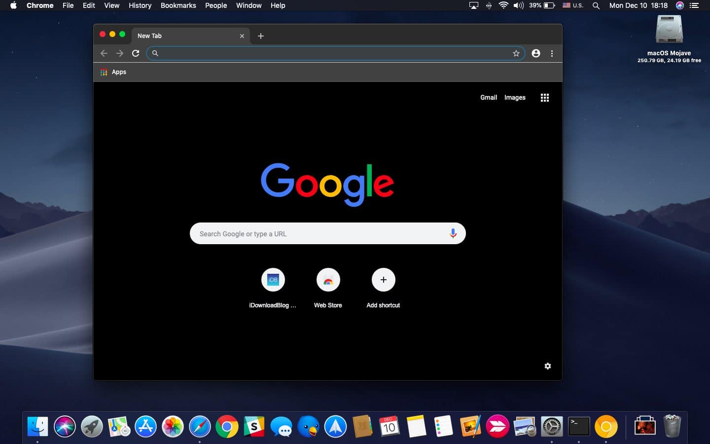 Google Chrome Mac os