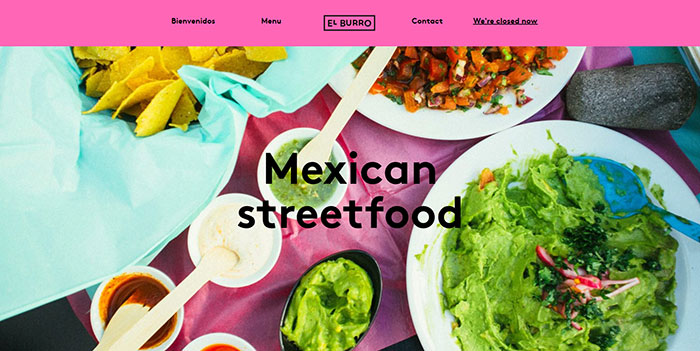 elburro_no Some Of The Best One Page Websites Designs For Inspiration