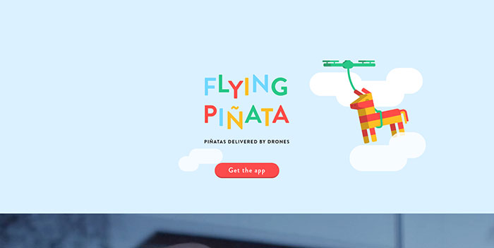flyingpinata_co Some Of The Best One Page Websites Designs For Inspiration