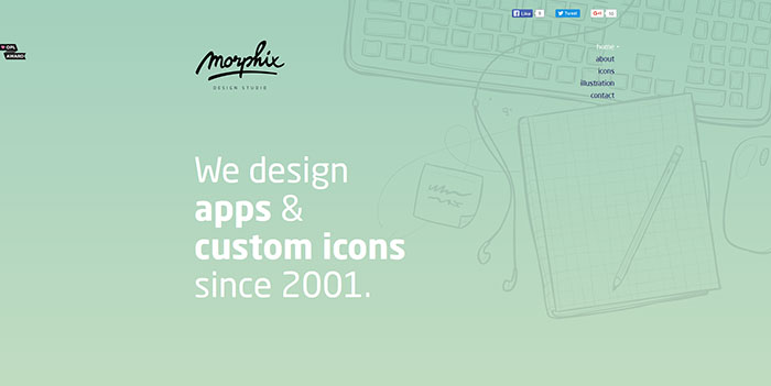 morphix_si Some Of The Best One Page Websites Designs For Inspiration