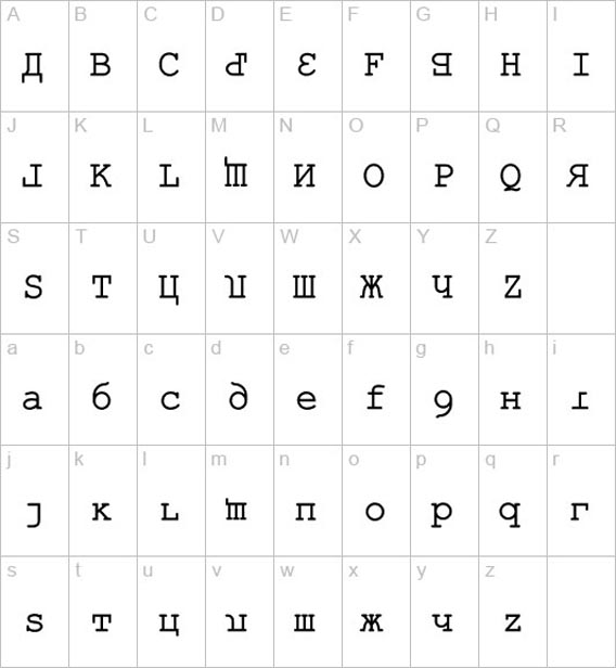 Kremlin-Kourier 61 Free Russian Fonts Available For Download