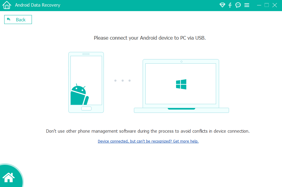 connect android to computer