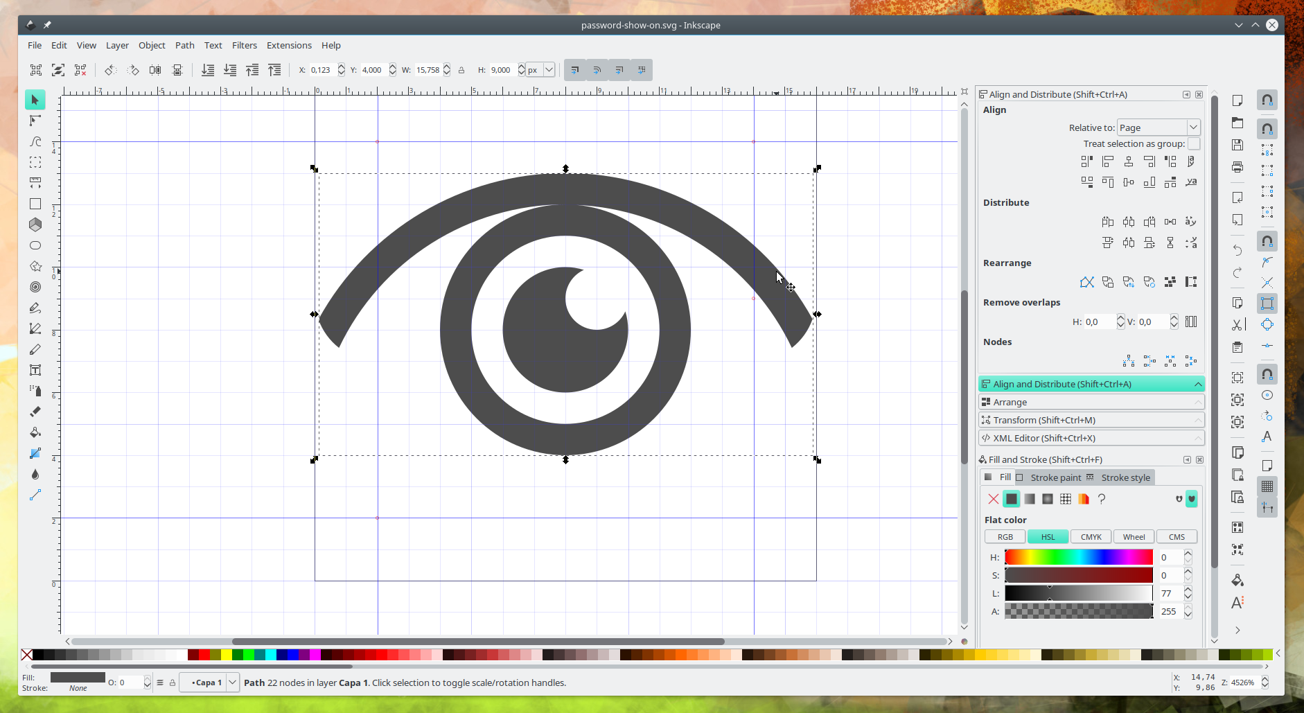 Графическая программа Inkscape