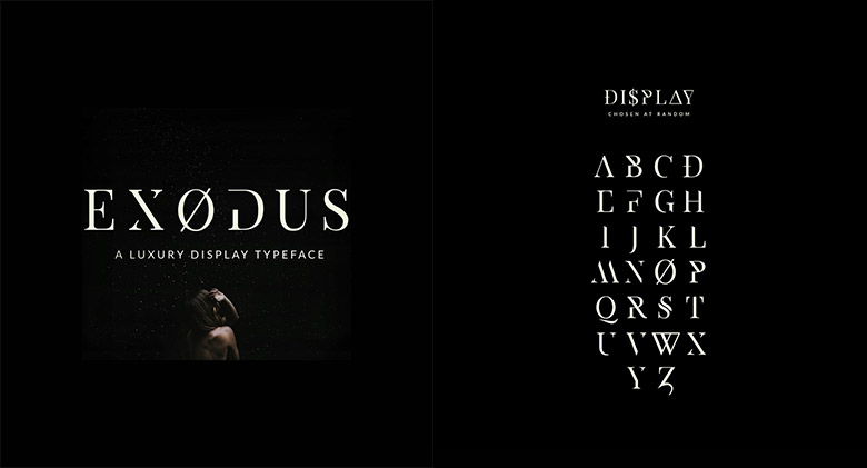 Exodus font