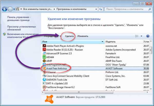 Программа для удаления антивируса аваст торрент