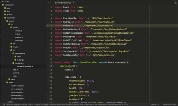 Тема для sublime text 3 как в brackets